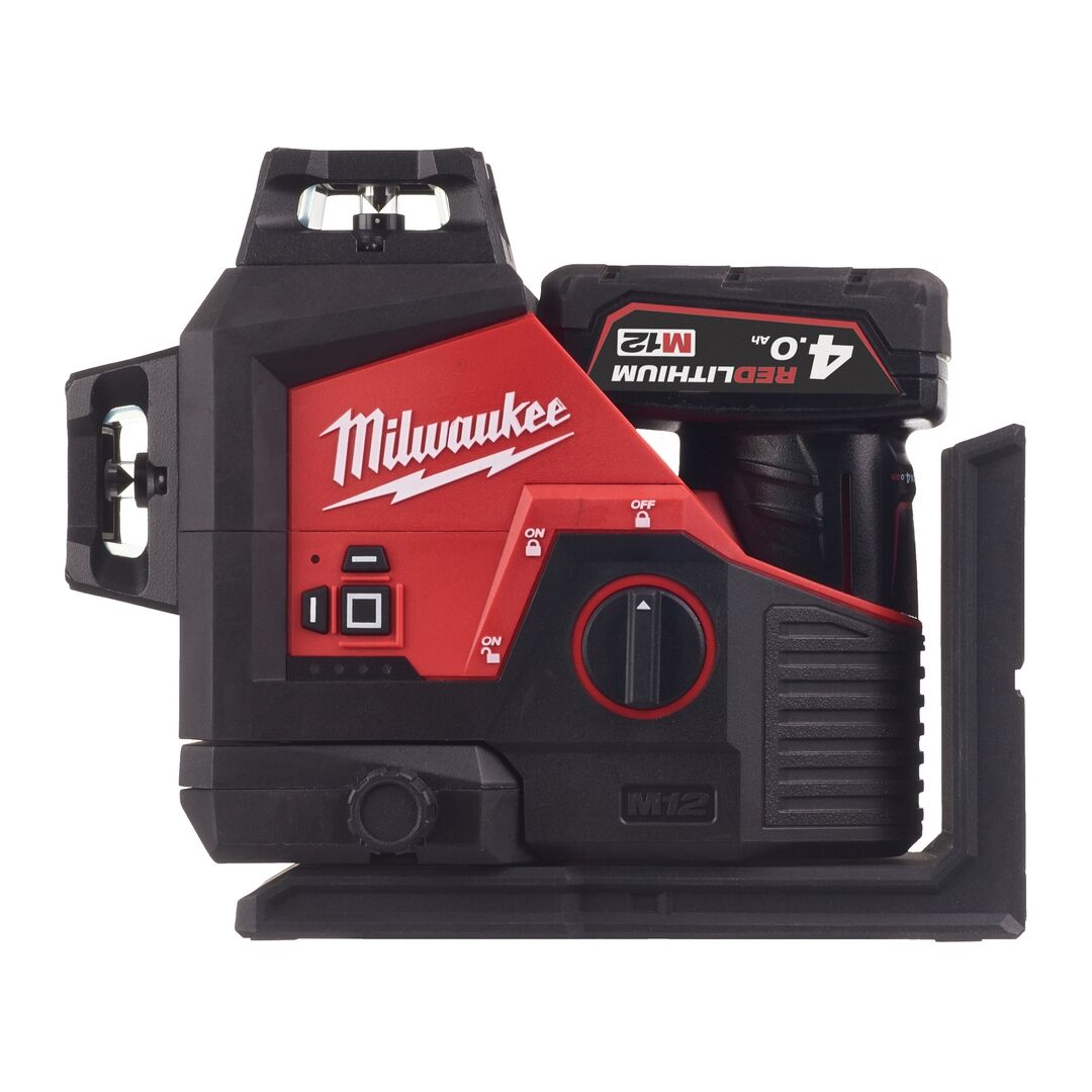MILWAUKEE Kreuzlinienlaser 3x360 Grad M12 3PL-401C