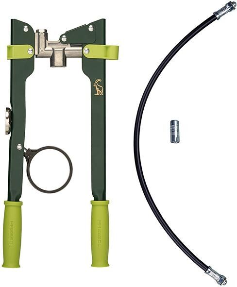 PRESSOL Zweihand-Fettpresse M10 x 1 Nenninhalt 500ml Schraubkartusche