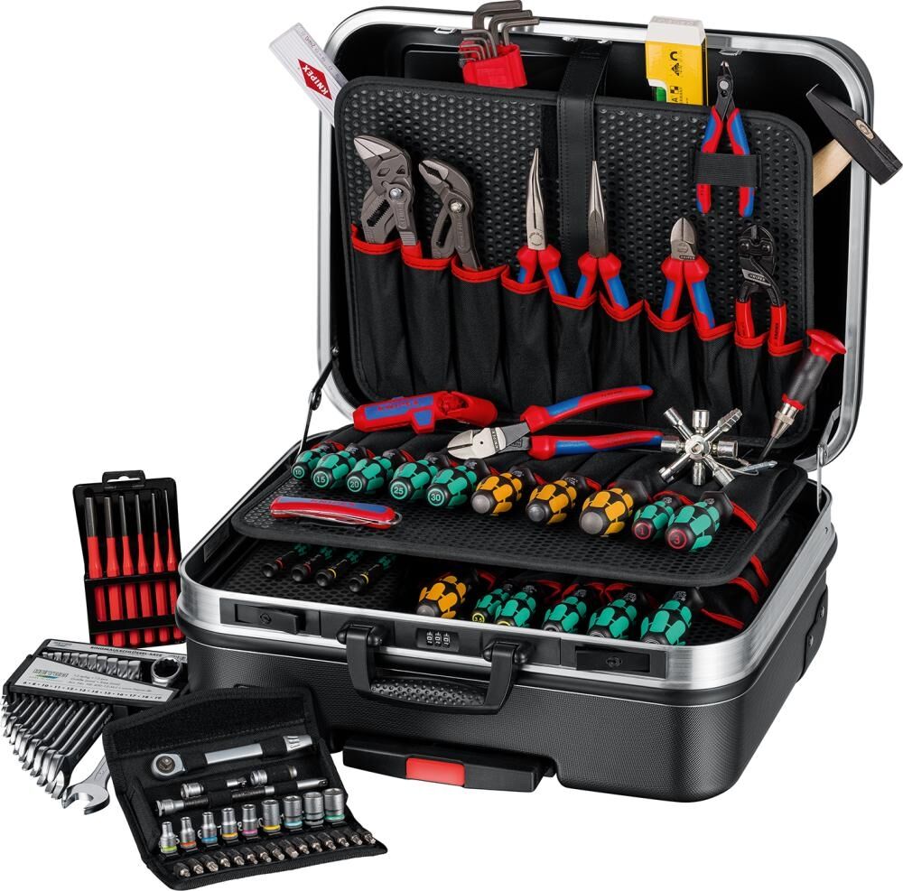 KNIPEX Werkzeugset BIG Basic Move Mechanik 79-teilig