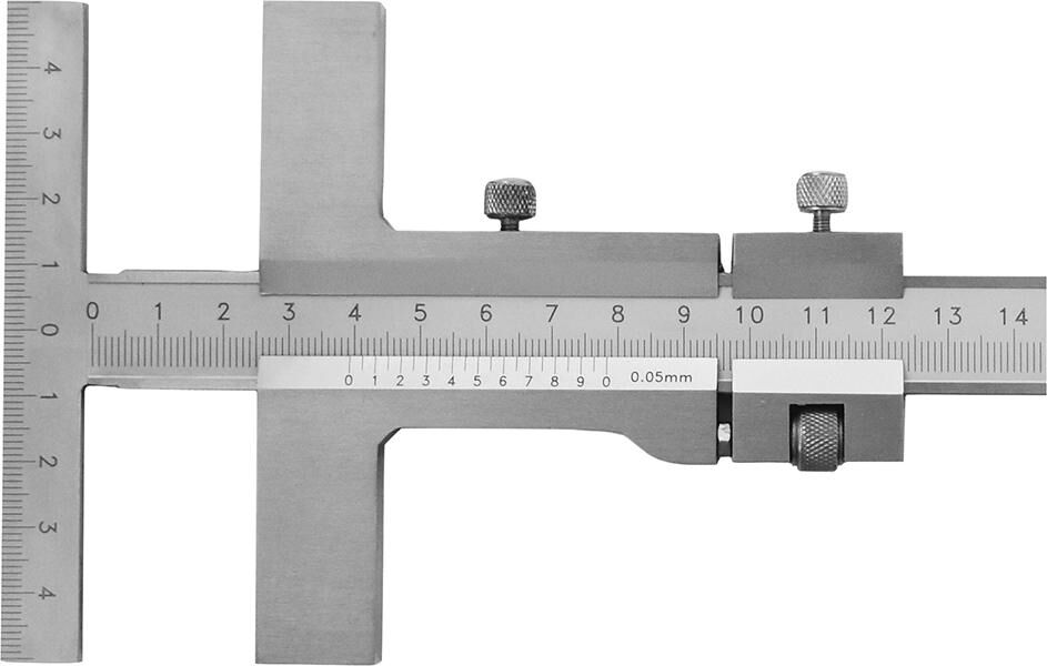 FORTIS Anreiss-Messschieber mit Feineinstellung 250mm