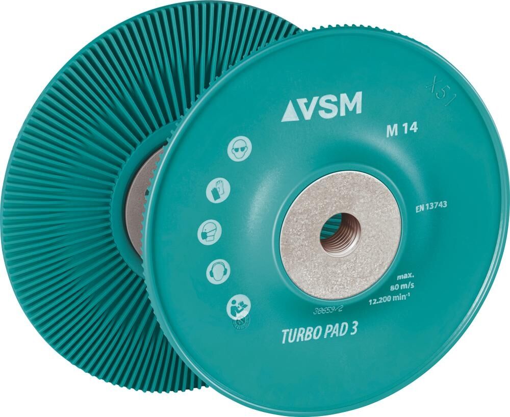 VSM Stützteller TURBO PAD 3 125mm M14
