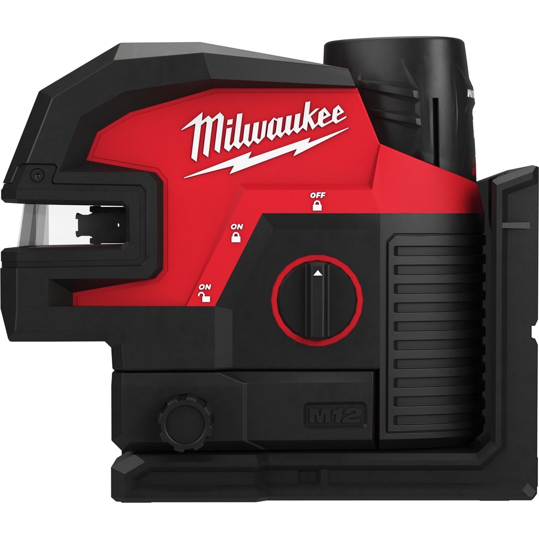 MILWAUKEE Kreuzlinienlaser M12 CLL4P-301C