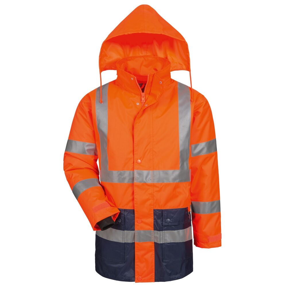 Safestyle Warnschutzparka ALEXANDER orange-blau Größe: S