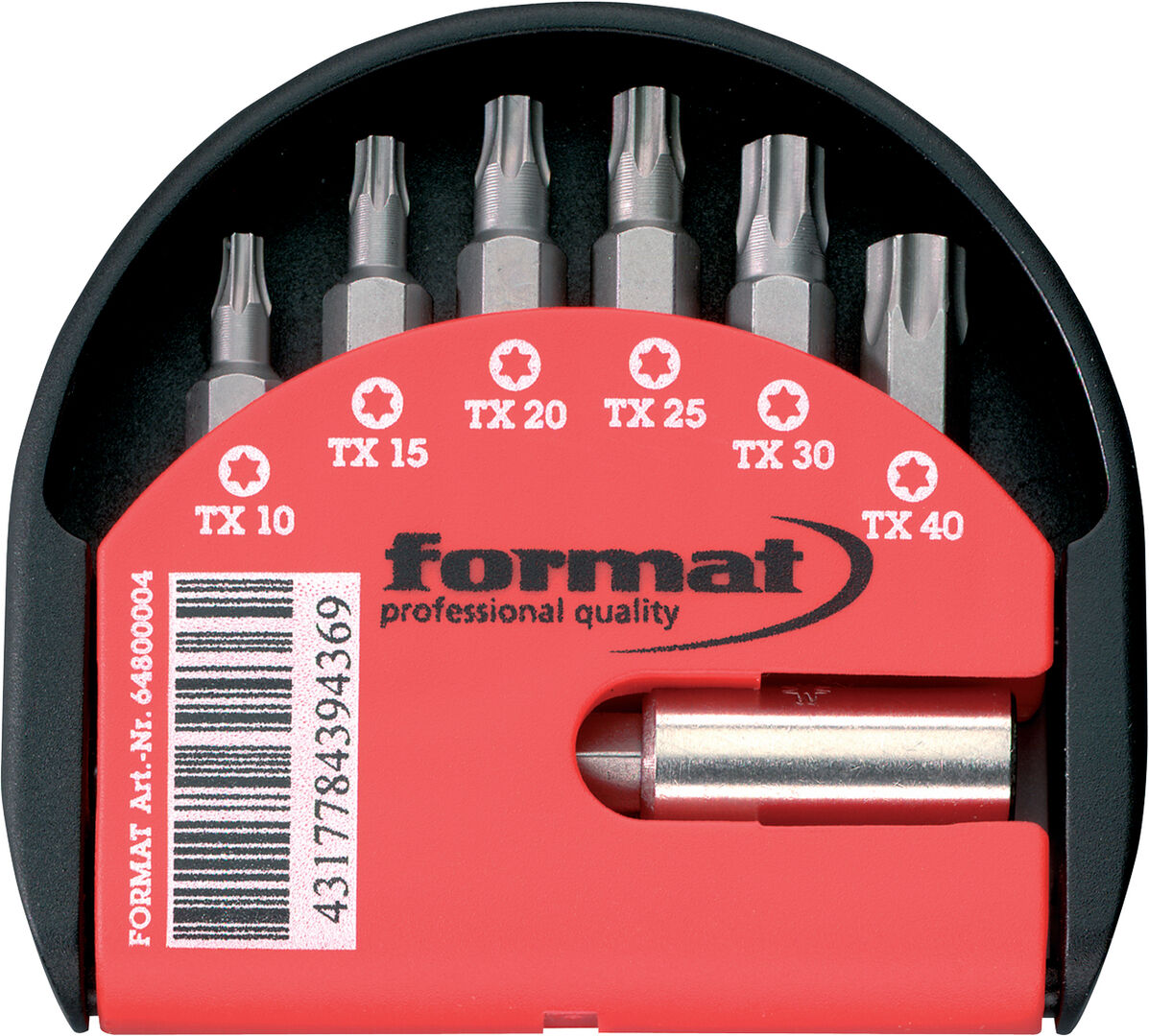 FORMAT Bit-Set 7-teilig Klapphalter