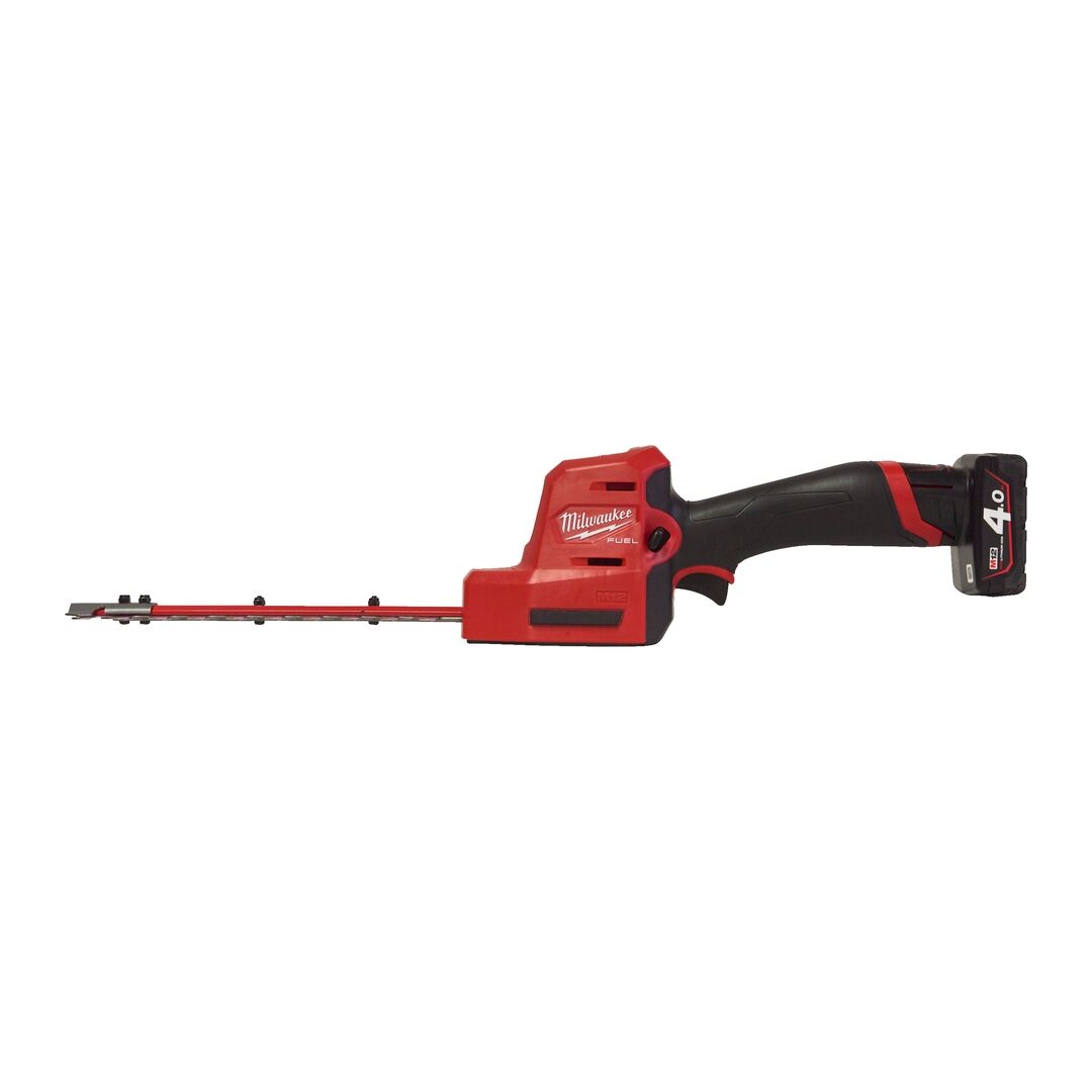 MILWAUKEE Akku-Heckenschere M12FHT20-402 2x12V 4Ah Ladegerät