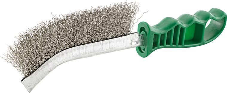 FORMAT Universal Handstielbürste gewellt rostfrei 260mm