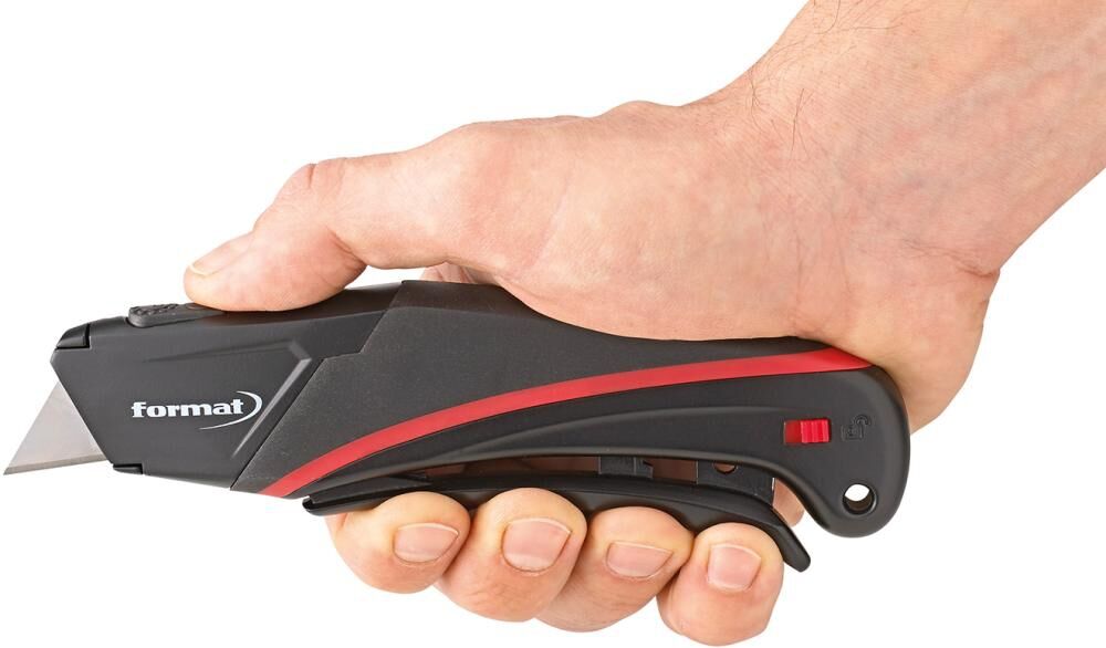 FORMAT Sicherheitsmesser vollautomitKlingenrückzug inkl. 1 Klinge