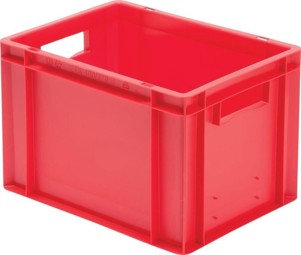 LA-KA-PE Stapeltransportkasten 400x300x270mm rot