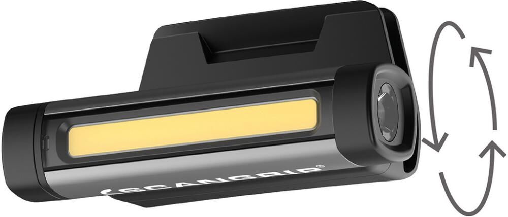 SCANGRIP Akku-Stirnlampe Flex Wear Kit 75-150lm