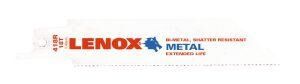 LENOX Säbelsägeblatt BI-METALL 100x20x0,9mm 18 Z 5 Stück