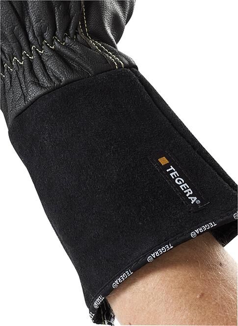 TEGERA Schweißerhandschuhe 132A Gr. 11 braun/schwarz