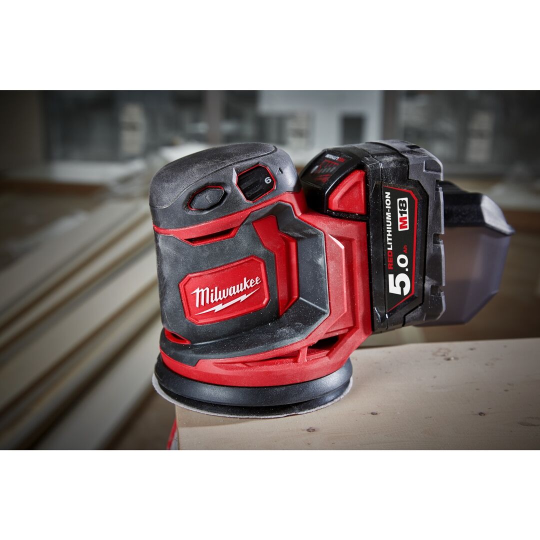 MILWAUKEE Exzenterschleifer M18BOS125-502B