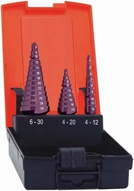 FORMAT Universal Stufenbohrer Set 4-30,00mm HSS TiAlN