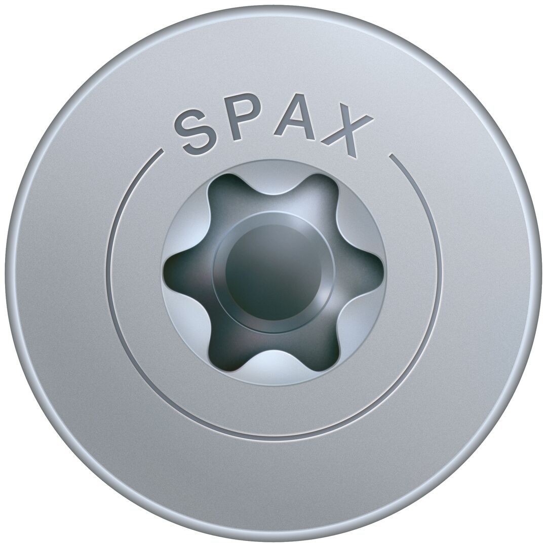 SPAX Rückwandschraube T10 3,5x30mm Flachrückwandkopf Vollgewinde T-STAR+ 4CUT WIROX 300 Stück