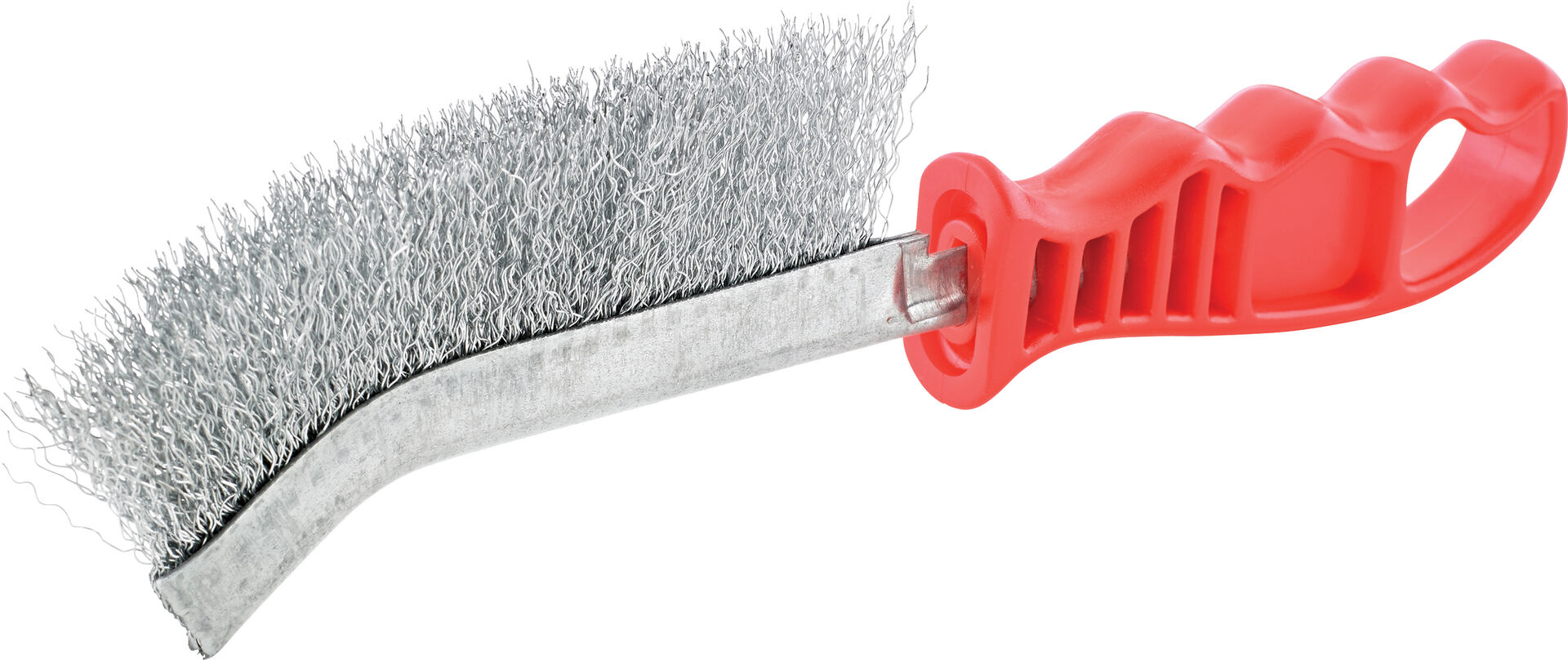 FORMAT Universal-Handstielbürste gewellt Stahldraht 260mm