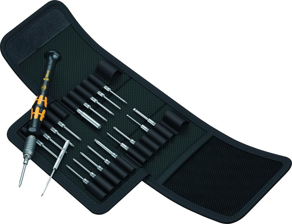 WERA Schraubendreher Set Kompakt Micro 21 ESD1 1013
