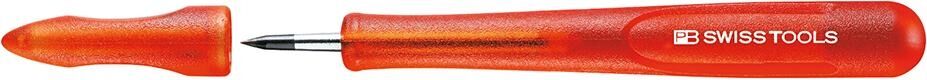 PB SWISS TOOLS Reissnadel Hartmetall 4x135mm mit Kappe & Kunststoffgriff