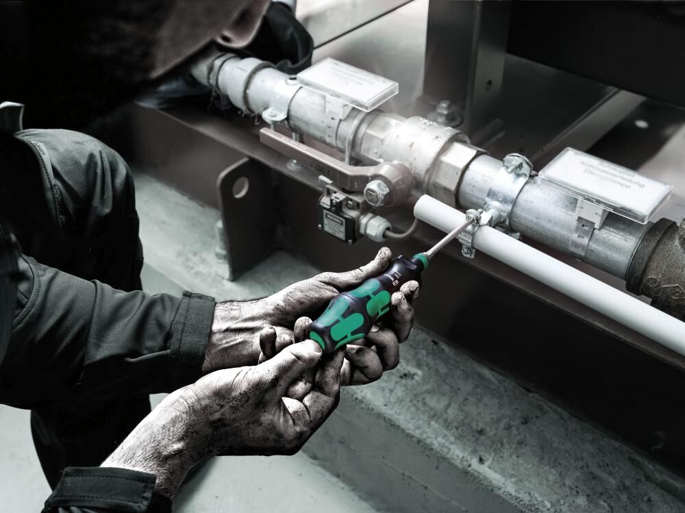WERA Kraftform Kompakt Falttasche Turbo 1 89mm lange Bits 18-teilig