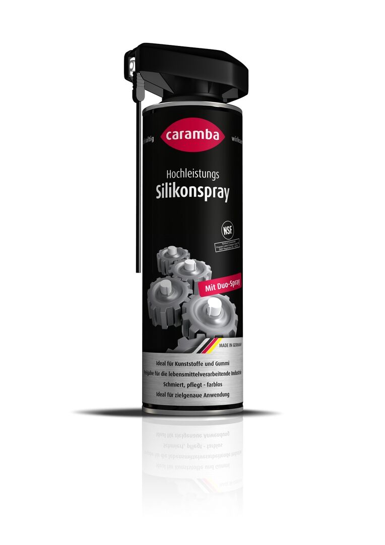 CARAMBA Hochleistung s Silikon-Spray 500ml Spraydose Duo Spray " Profi Serie"