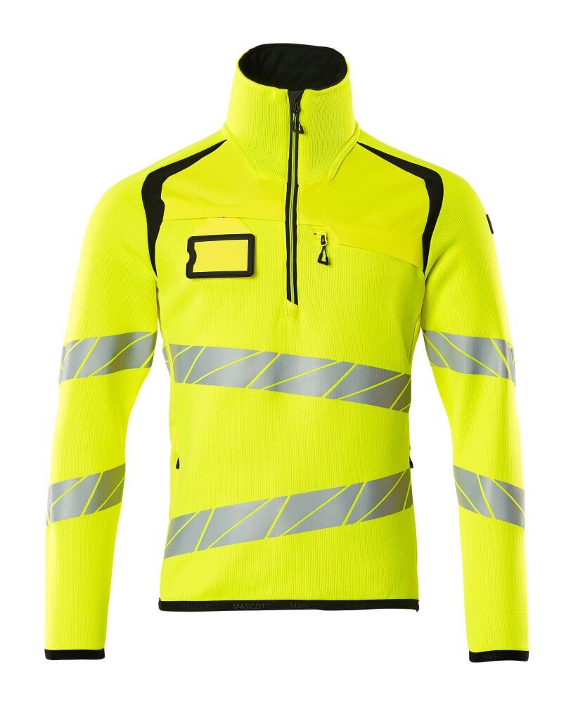 MASCOT Warnschutz-Strickpullover Accelerate Gr. L hi-vis gelb/schwarz