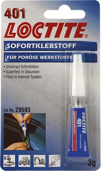 LOCTITE Sofortklebstoff Nr.401 3g Tube