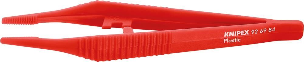 KNIPEX Kunststoffpinzette 129mm geriffelt 92 69 84