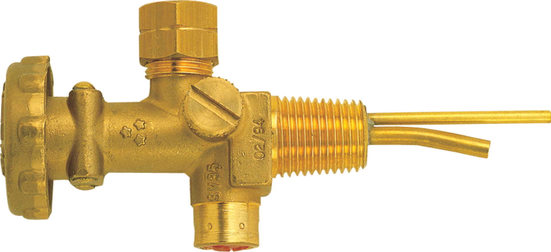 GCE RHÖNA Kleinstfl.-Ventil G 3/8"L mit Überd. Rhöna