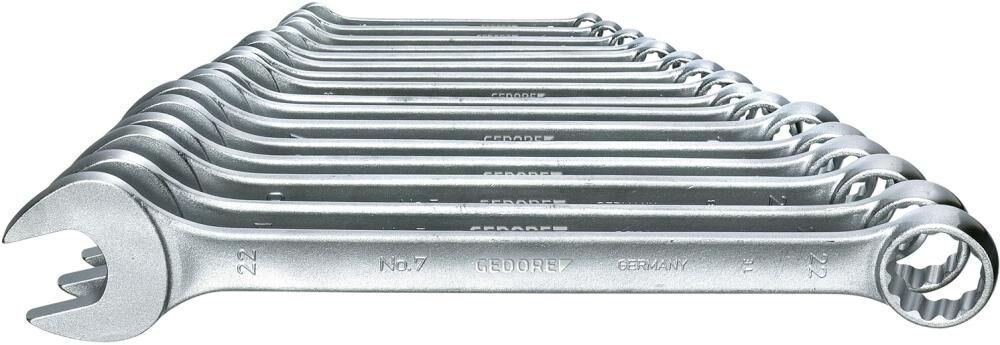 GEDORE Ringmaulschlüssel Set 17-teilig UD-Profil 6-22mm 6093580 No. 7-017