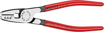 KNIPEX Crimpzange 180mm für Aderendhülsen mit Fronteinführung 97 81 180