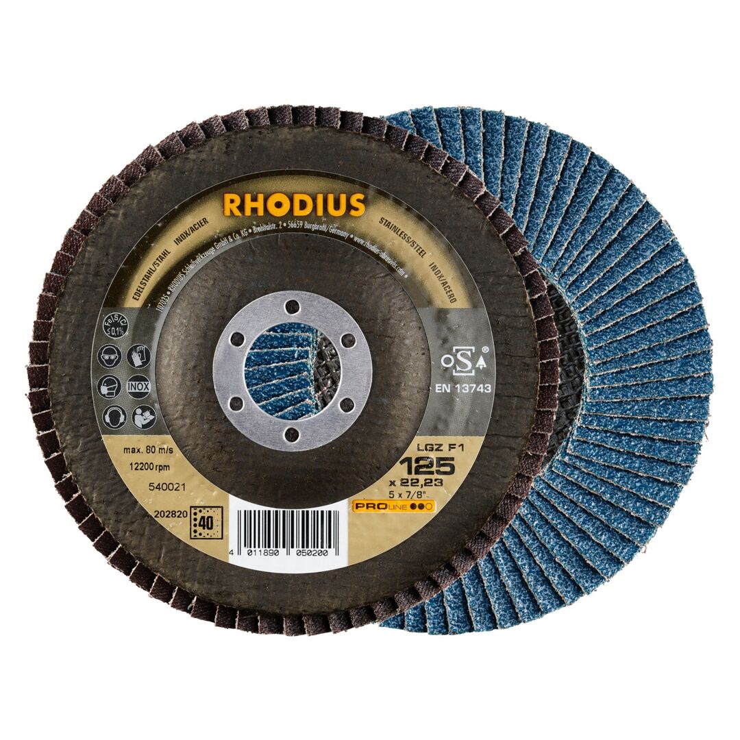 RHODIUS Lamellenschleifsch.LGZ F1 125mm K 40