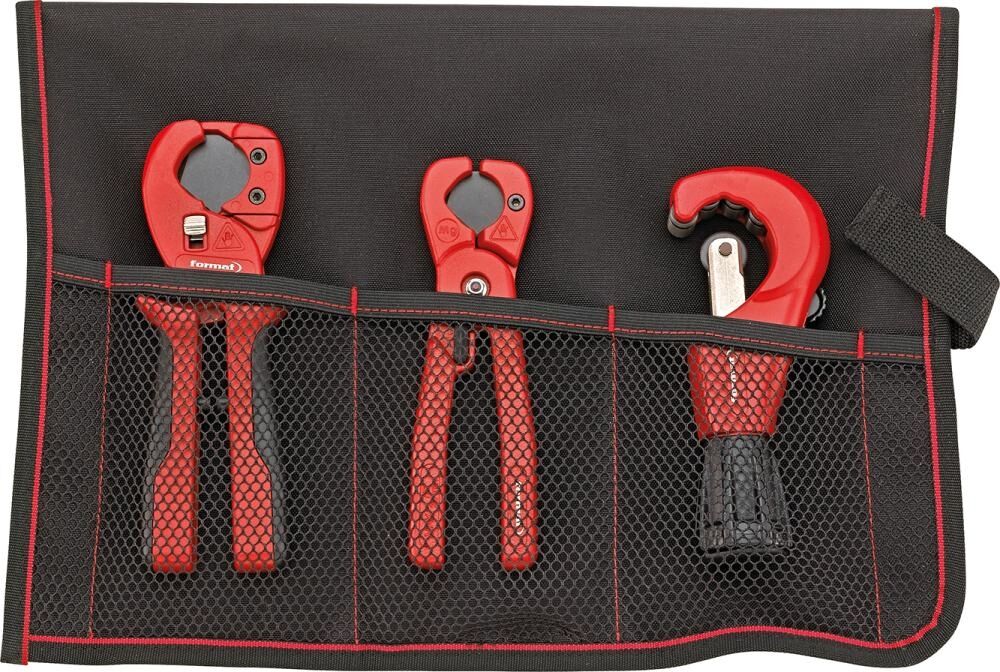 FORMAT Rohrabschneidersatz in Rolltasche 3-teilig
