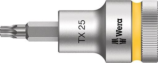 WERA Schraubendrehereinsatz 1/2" T25x60mm Haltefunktion