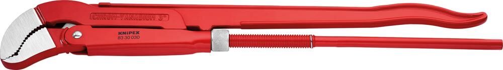 KNIPEX Rohrzange S-Maul 680mm rot pulverbeschichtet 83 30 030
