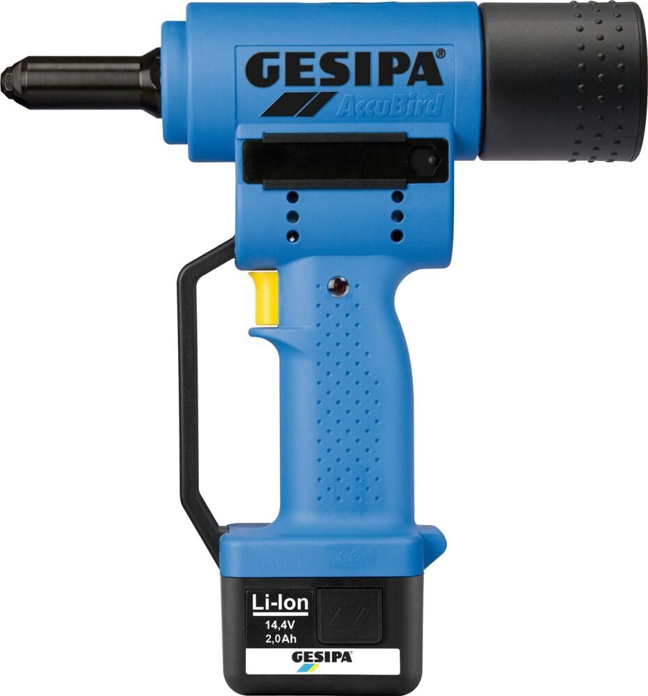 GESIPA Akku-Blindnietgerät AccuBird mit 2 Akkus