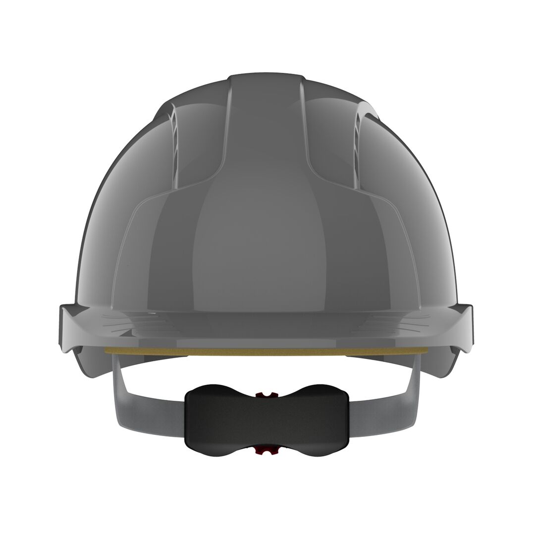 JSP Schutzhelm EVO3 AJF170 belüftet mit Schirm grau
