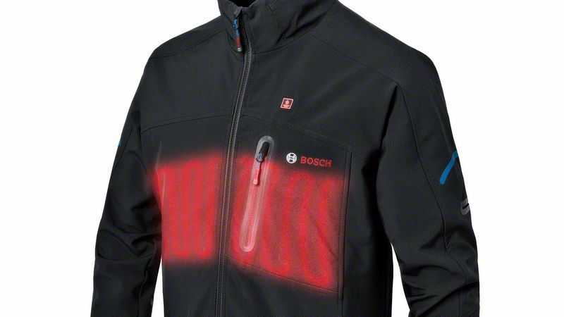 BOSCH Beheizbare Jacke GHJ 12+18V XA M ohne Akku & Ladegerät