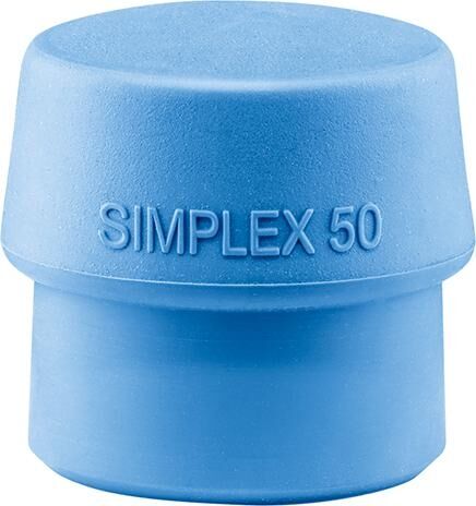 HALDER Schonhammerkopf SIMPLEX TPE-soft 50mm blau 3201.050