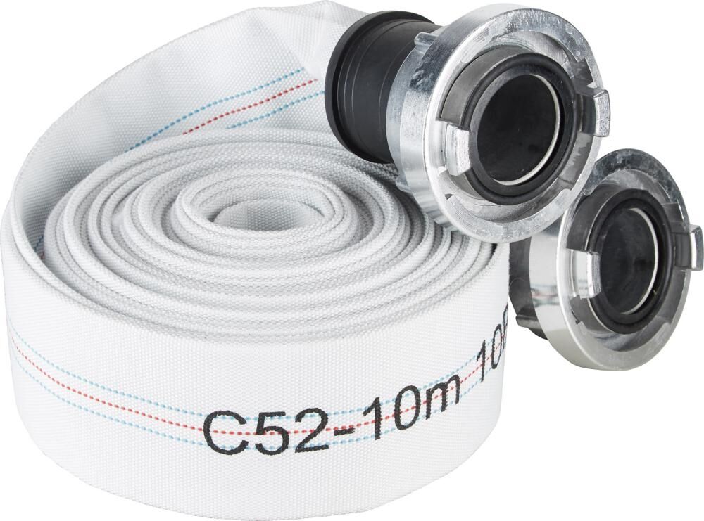 GEKA Karasto Bauflachschlauch mit B-Kupplung 75mm 20m