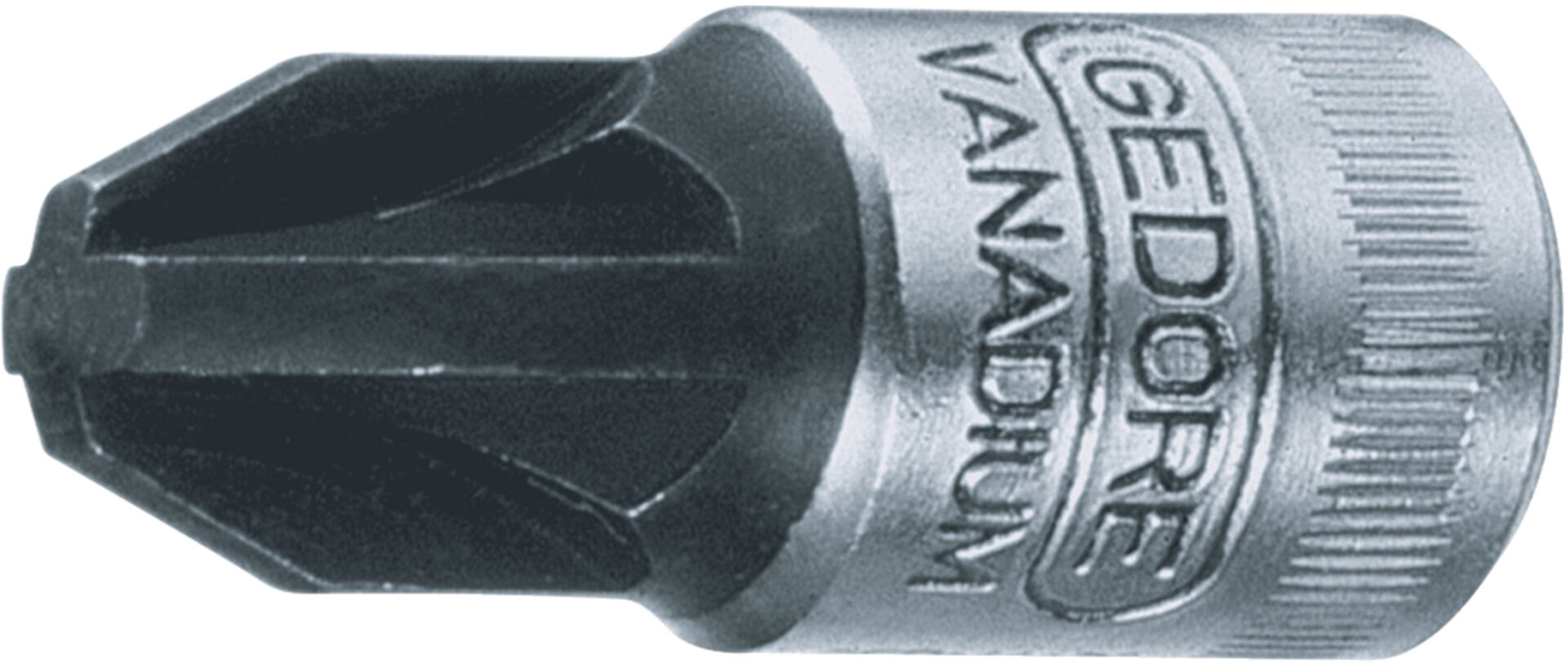 GEDORE Schraubendrehereinsatz 1/4" Kreuzschlitz PZ 2 IKS 20 PZD 2 6187210