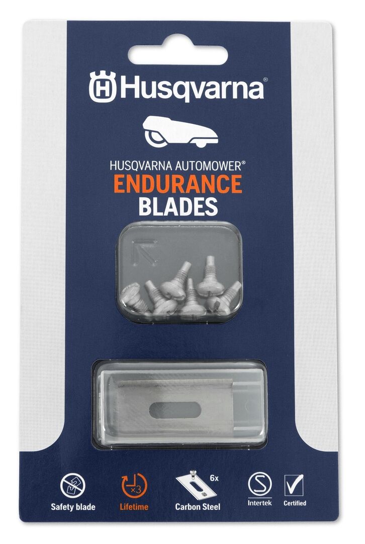 HUSQVARNA Mähroboter Messer Endurance 6 Stück Blister 595 08 44-01