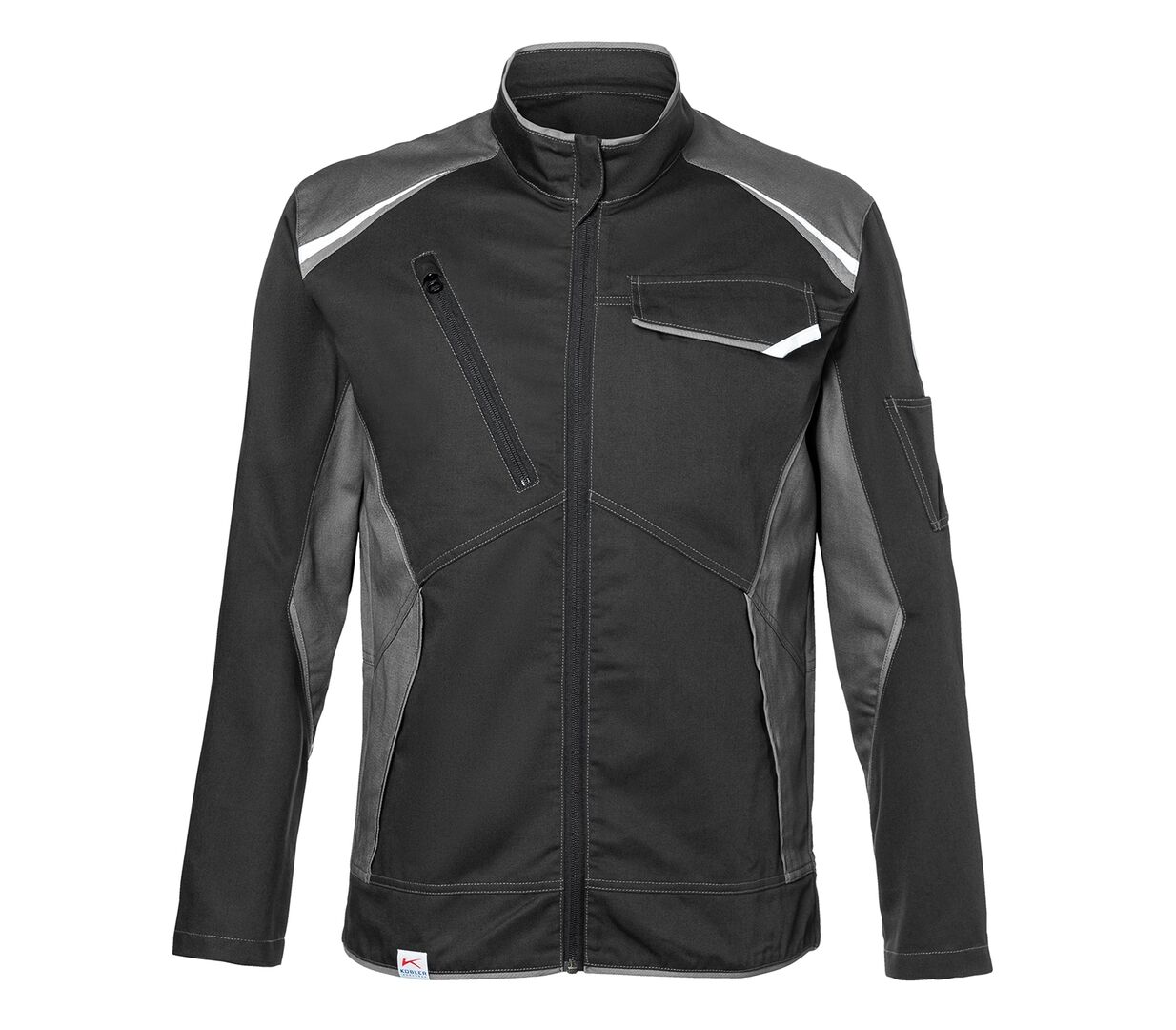 KÜBLER Jacke Arbeitsjacke ICONIQ 1140 Gr. L schwarz/anthrazit