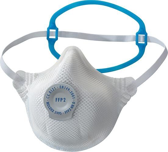 MOLDEX Atemschutzmaske 2495 FFP2D Soloband mit Klimaventil