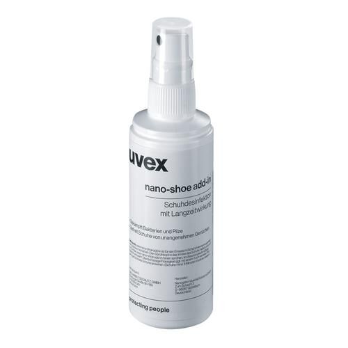 UVEX nano shoe add on Desinfektionsspray Gr. 125ml 9698.3