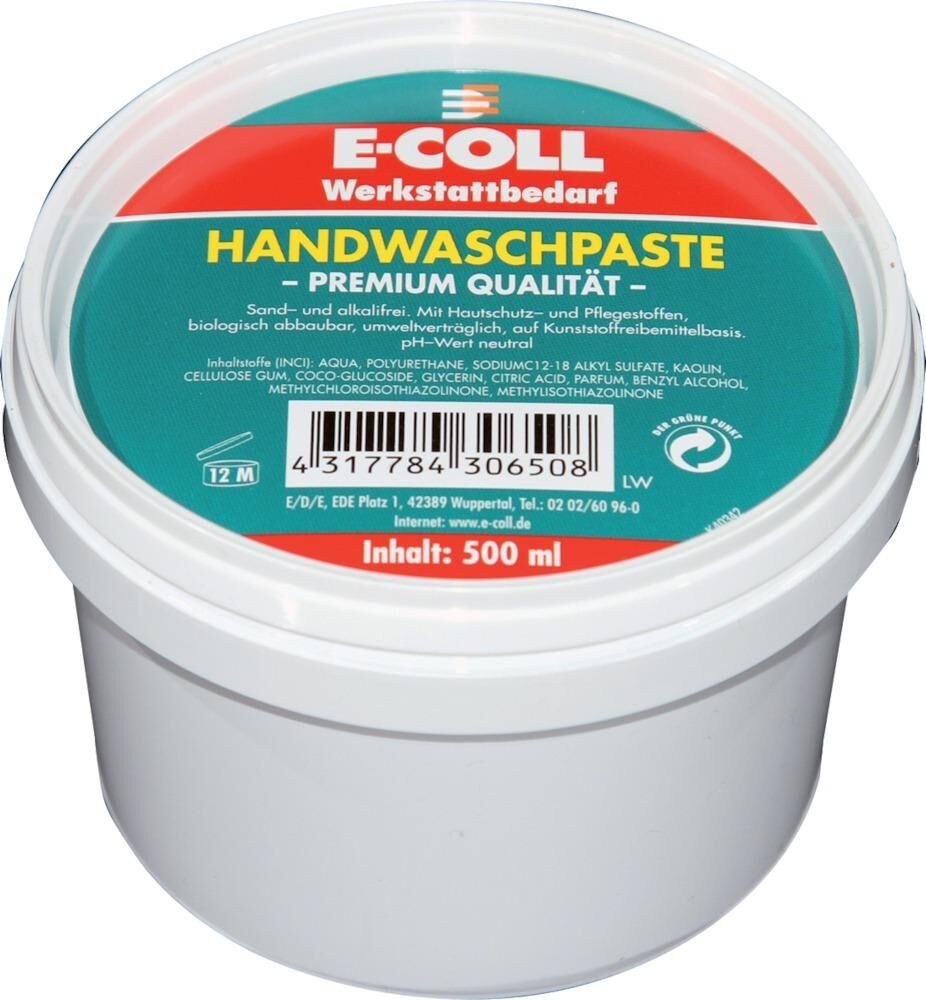 E-COLL Handwaschpaste Qualität 500ml