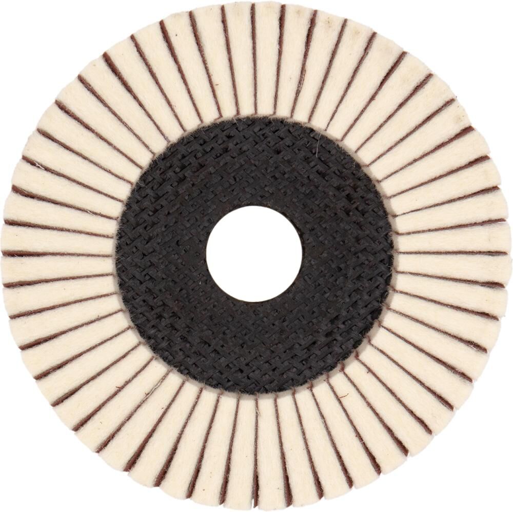 FORMAT kombinierte Filz-Fächerscheibe 125mm Schleifleinen