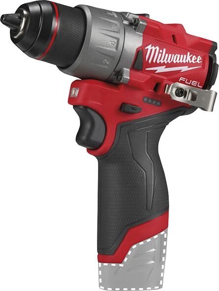 MILWAUKEE Akku-Bohrschrauber M12FDD2-0 ohne Akku & Ladegerät