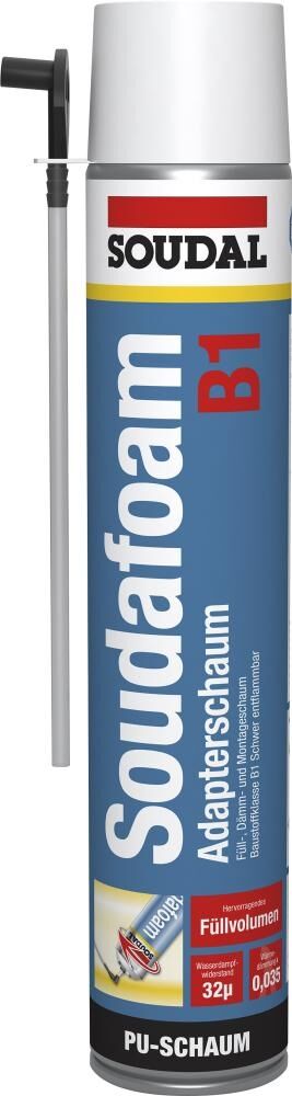 SOUDAL Profischaum B1 750ml MDI-haltig