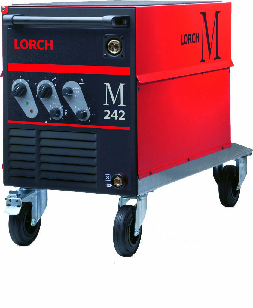 LORCH 3M MIG-MAG Schweißanlage mit Zubehör M 242 Brenner ML 2500 3m