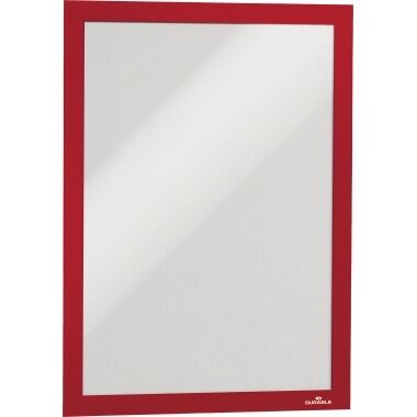 DURABLE Magnetrahmen MAGAFRAME 487203 DINA4 rot 2 Stück