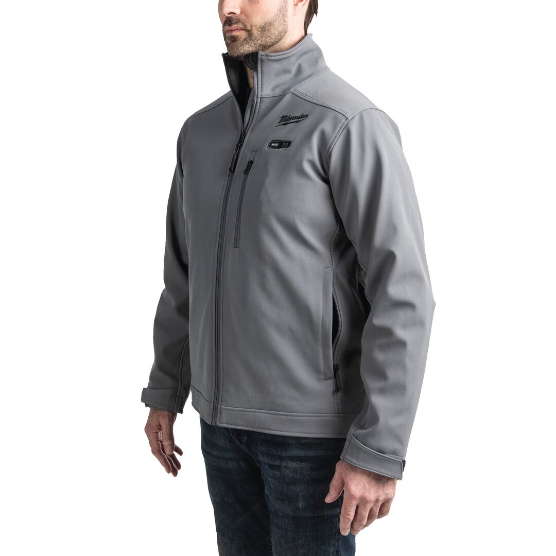 MILWAUKEE Akku-Thermo-Jacke Arbeitsjacke HJGREY5-0 grau Gr. XXL